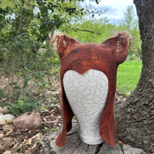 felted animal hat