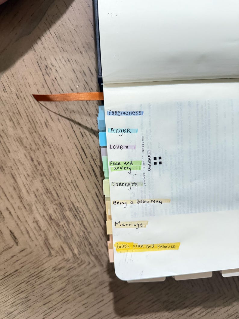 Loaded Bible for Husbands and Fathers: Tabbed Study Edition, unique Gifts for husband, Men’s Bible study tools image 18