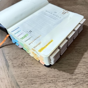 Loaded Bible for Husbands and Fathers: Tabbed Study Edition, unique Gifts for husband, Men’s Bible study tools image 9