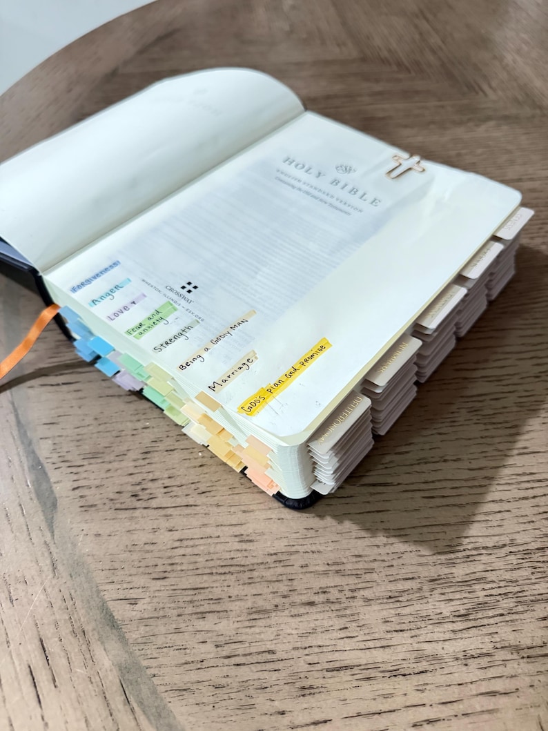 Loaded Bible for Husbands and Fathers: Tabbed Study Edition, unique Gifts for husband, Men’s Bible study tools image 9