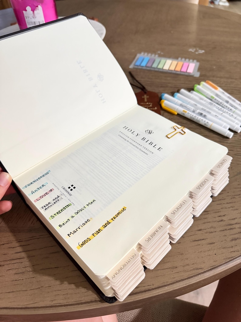 Loaded Bible for Husbands and Fathers: Tabbed Study Edition, unique Gifts for husband, Men’s Bible study tools image 6