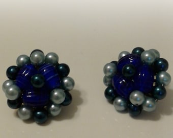 Vintage Clip On Earrings (Japan)