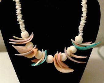 Shell Beaded Necklace