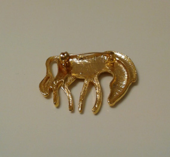 Vintage Zebra Pin - image 2