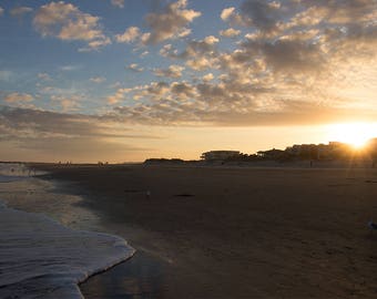 Sunset on Tybee Island Photograph