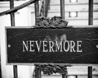 Nevermore Photograph - New Orleans Street Sign Art