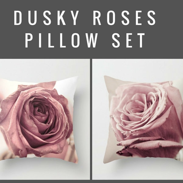 Rose Pillow Etsy