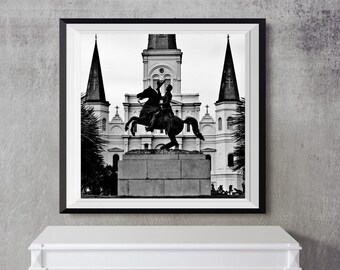 Jackson Square Photograph - New Orleans travel art