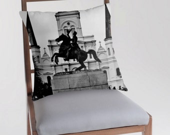 Jackson Square pillow cover - NOLA home decor