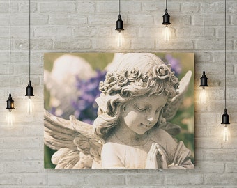 Angel and Hyacinth - Fine Art Photography