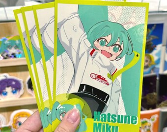 Racing Miku Postcard | Hatsune Miku Fan Merch