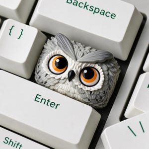 Keycap Owl