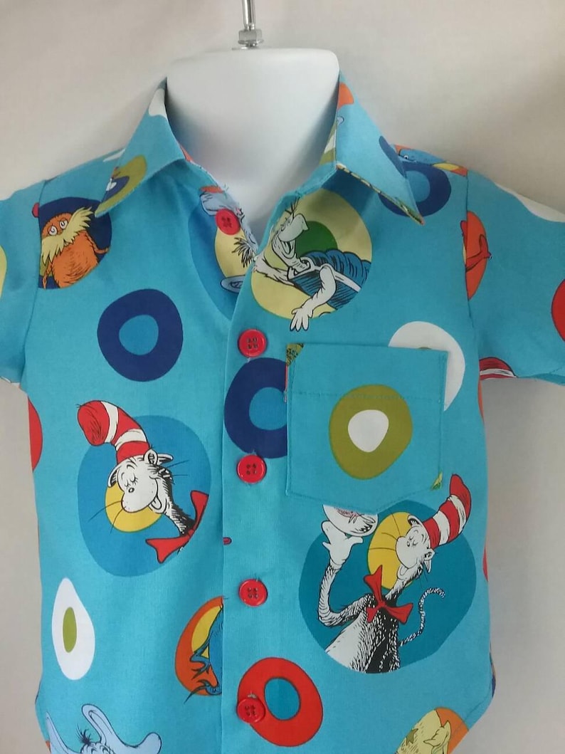 Suess Celebrate infants cotton shirt Dr