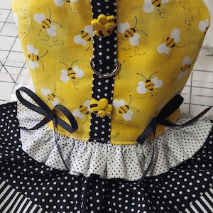 Bee dog dress