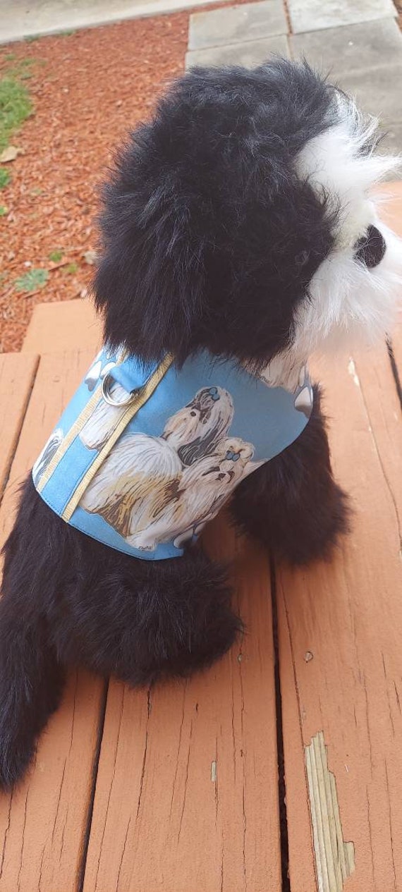 Shih tzu puppy clearance harness