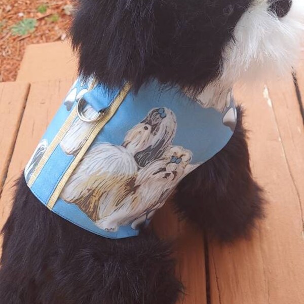 Shih Tzu Harness Etsy