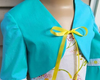 READY to ship Size 4 only sundress shrug jacket perfect Easter