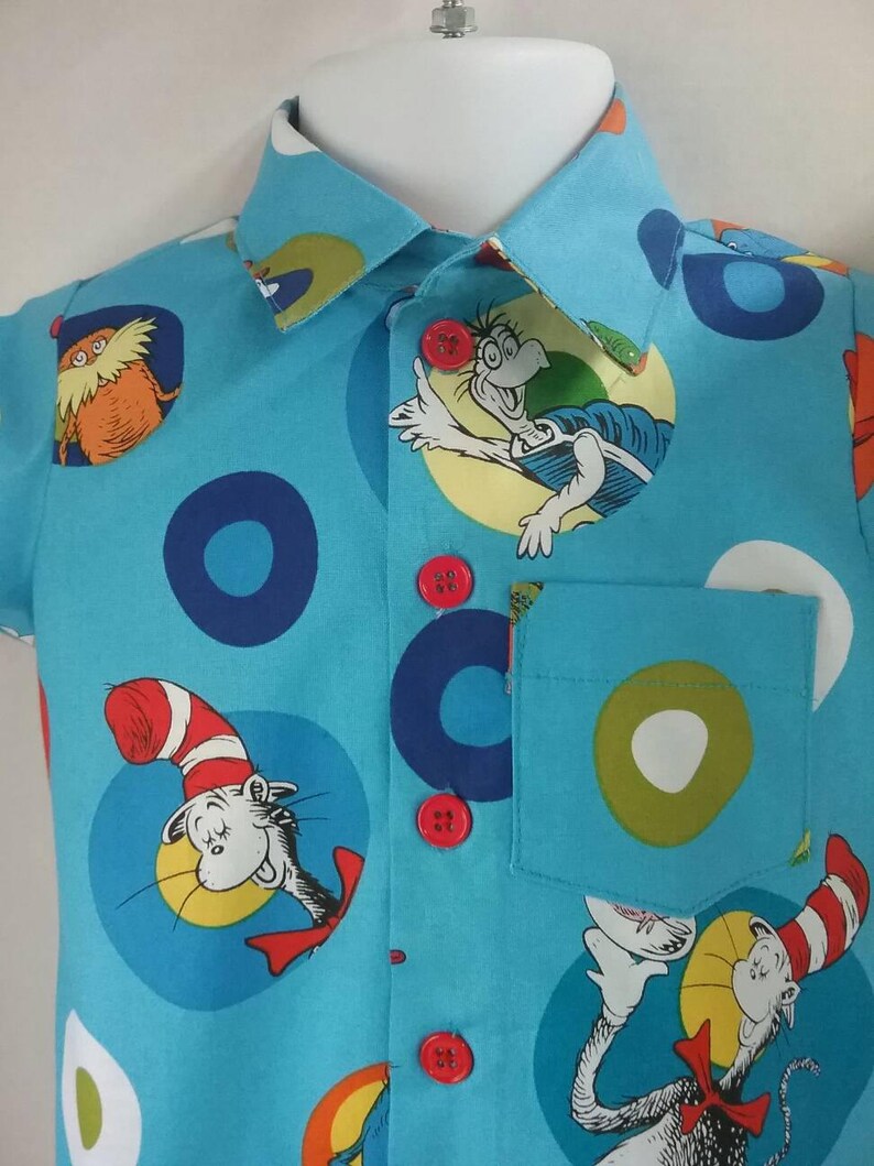 Suess Celebrate infants cotton shirt Dr