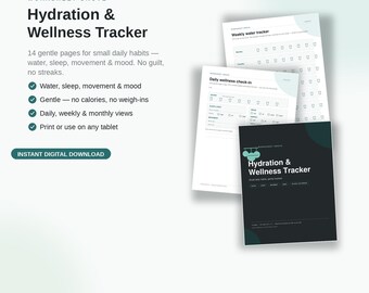 Trink & Wellness Tracker