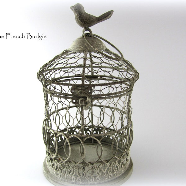 Small Decorative Metal  Birdcage Wedding Décor