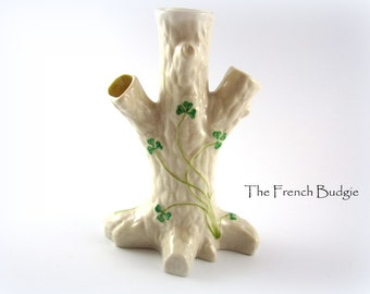 Belleek Tree trunk   Vase