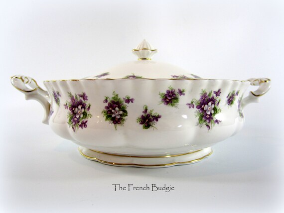 Buy Royal Albert MINT Condition Vintage sweet Violet Lidded 