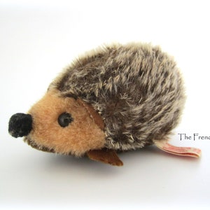 Vintage Hermann Teddy  Plush Stuffed Mohair Hedgehog Animal