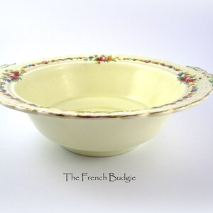 Gridley Vintage &quot;AMERICAN ROSE&quot; Oval Serving Dish - Schüssel Made in England