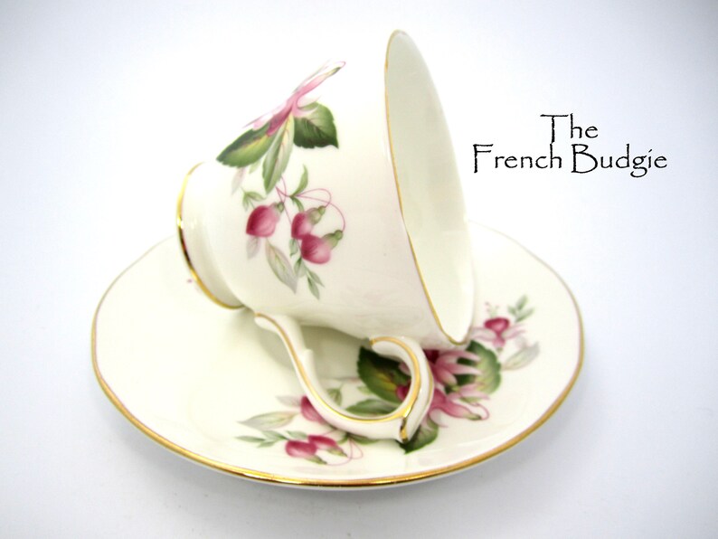 Duchess Fine Bone China Vintage Pink Fuchsia's Teacup and Etsy Canada