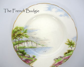 LOT of 3  Paragon " Cliffs of Dover " 7 inch Side Plates Made in ENGLAND
