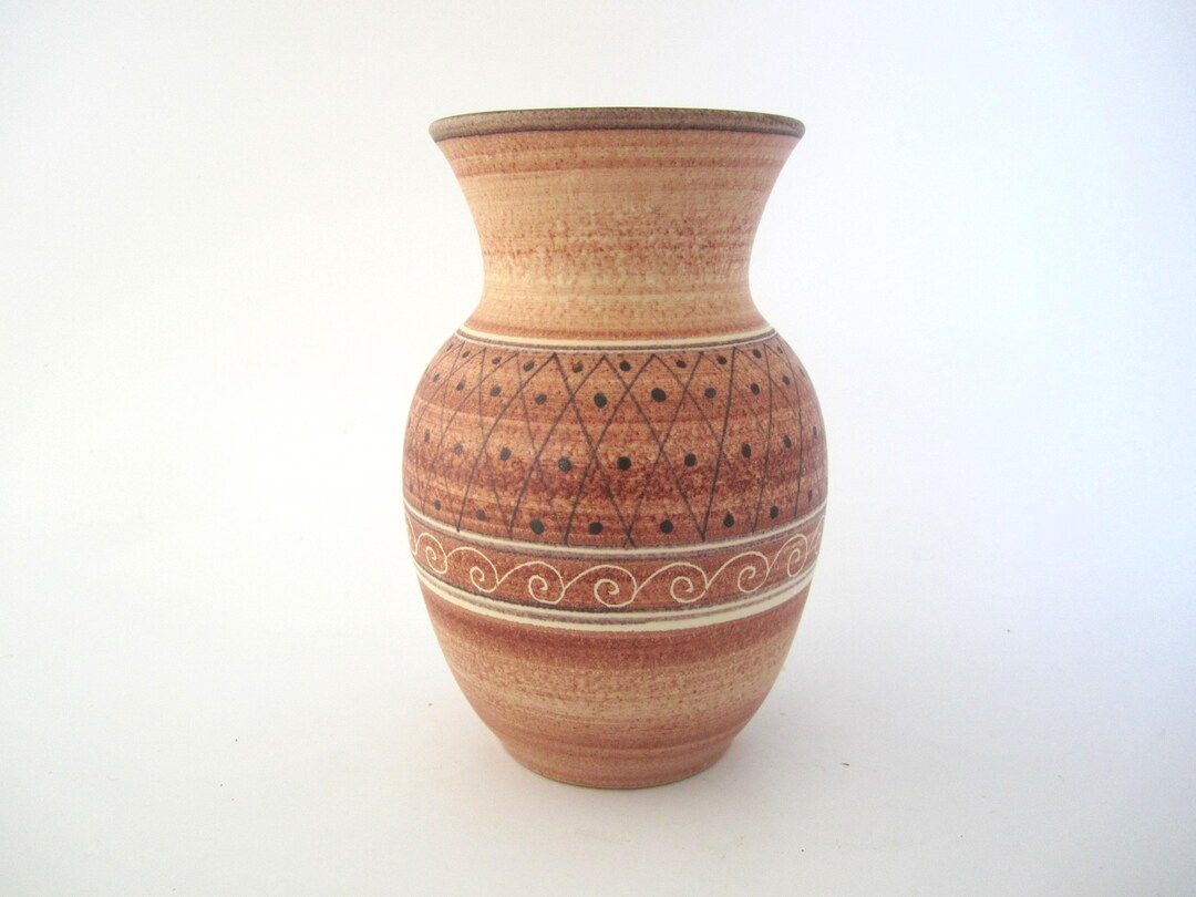 Vintage Artist Signed Studio Pottery Vase - Etsy Australia