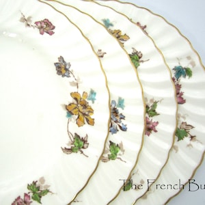 LOT of 4 Minton plates  8&quot; dessert / Salad / luncheon Plates Made in England