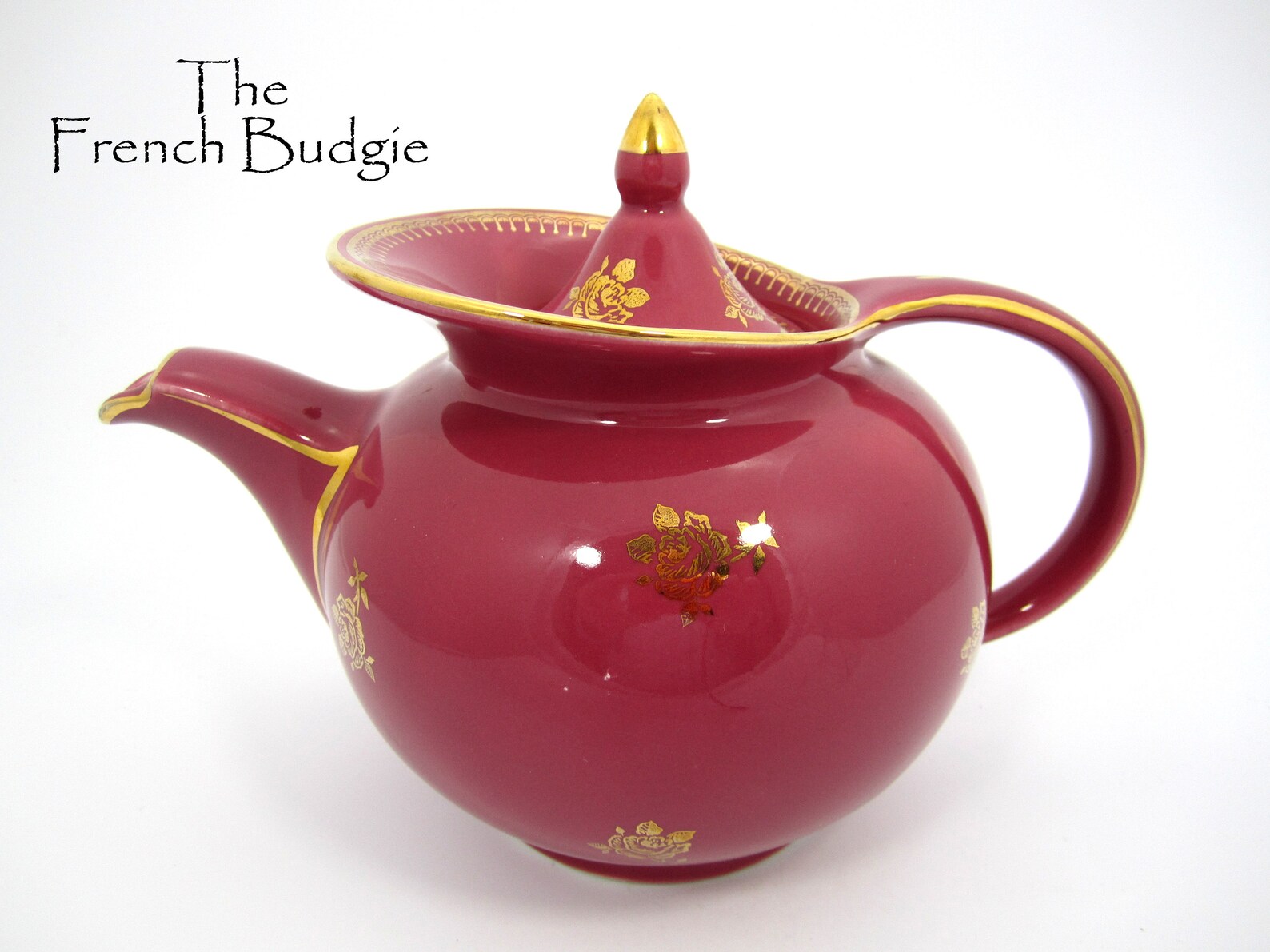 Wonderful Vintage Hall Art Deco 6 Cup Windshield Teapot Made Etsy