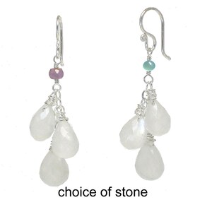 Choice of top stone with moonstone     Victorian 279