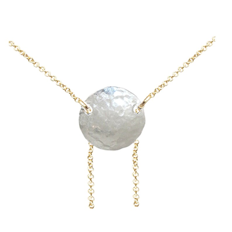 Hammered disc on chain NK 387