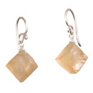 Hammer faceted citrine diamonds  Modglam 239