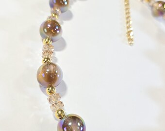 Beaded necklace Barcelona nights