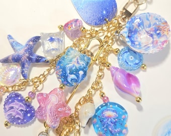 Ocean pink bag journal planner charm 2 in 1 hybrid-#1 and #2