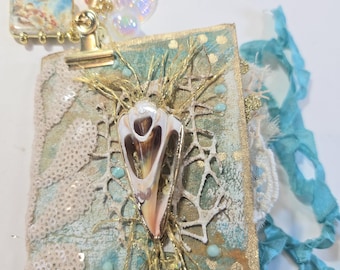 Mini junk art journal handmade #3