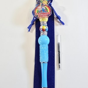 Beaded pen bright girl