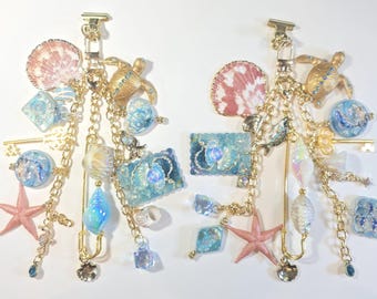 Seascapes Ocean bag journal planner charm 4 in 1 hybrid-#1 and #2