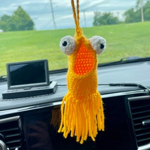 Car hanging yip yip accessory