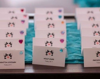 Disney Place Cards Etsy