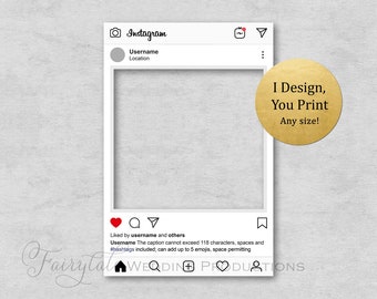 Instagram Poster Etsy