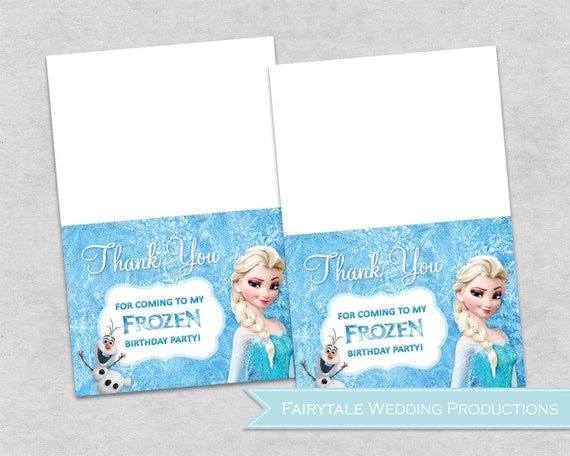 Disney Congeles Snow Queen Elsa Olaf Joyeux Anniversaire Merci Etsy