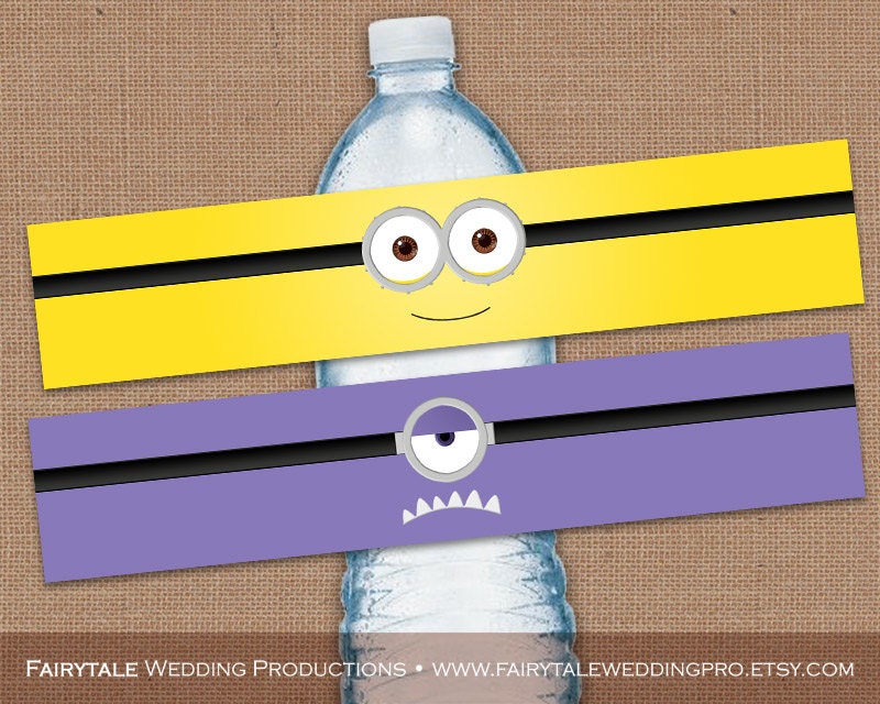 Purple Minion Printables
