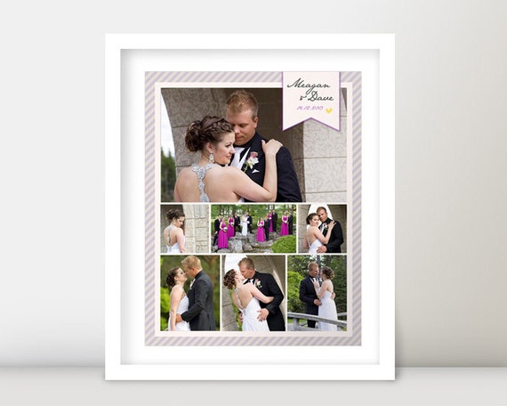 16 X Personalisierte Storyboard Hochzeit Collage Poster Etsy