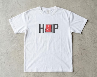 Camiseta Hip-Hop, Comfort Colors 1717, unisex de talla grande, Graphictee, camiseta de moda.