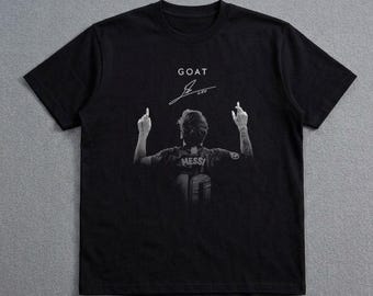 Vintage - Camiseta unisex de Lionel Messi de Argentina, estilo años 90.