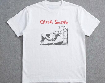 Elliot Smith, Bandtee Camiseta unisex de algodón, Camiseta, Ropa urbana, Camiseta indie.